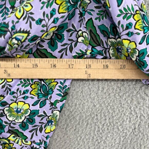 IKKS paris women’s flower print draped blouse size EU 40 NWT - Picture 6 of 14